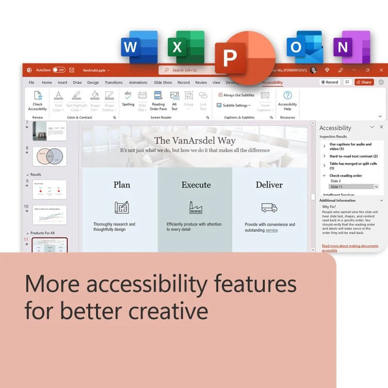 Microsoft Office 2024 Home & Business for PC or MAC